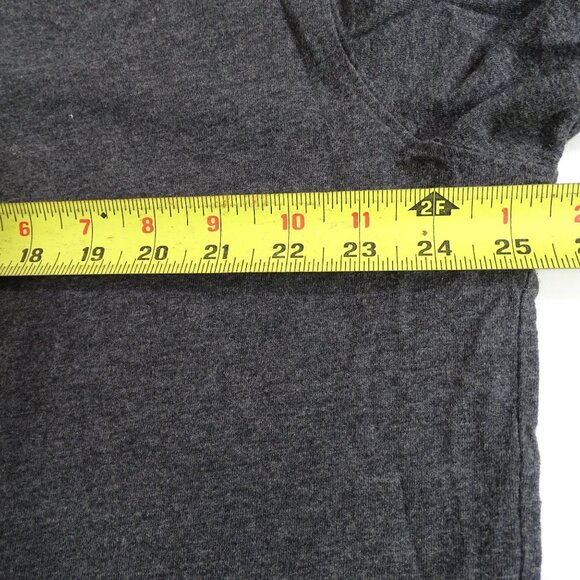 LL Bean Mens Long Sleeve Charcoal Gray Crewneck T-Shirt Size XL Classic Everyday - Picture 6 of 9